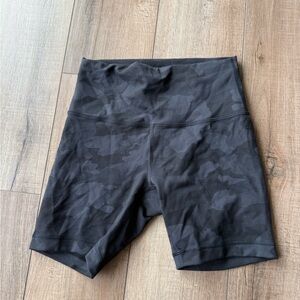 lululemon athletica Dark Camo Bike Shorts